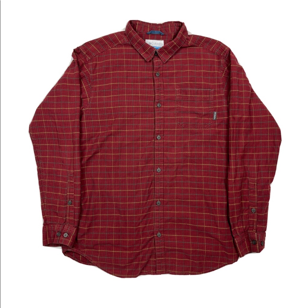 Columbia men’s button down shirt long sleeve large